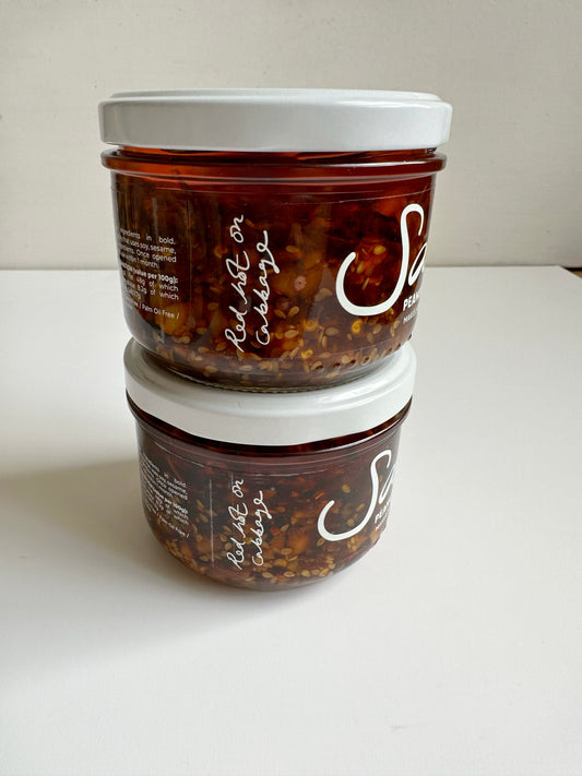 SET OF 2 PEANUT SALSA